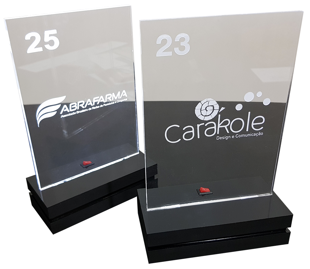 display luminoso pilha2